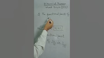Binomial Theorem power full Part 4 #mathshort