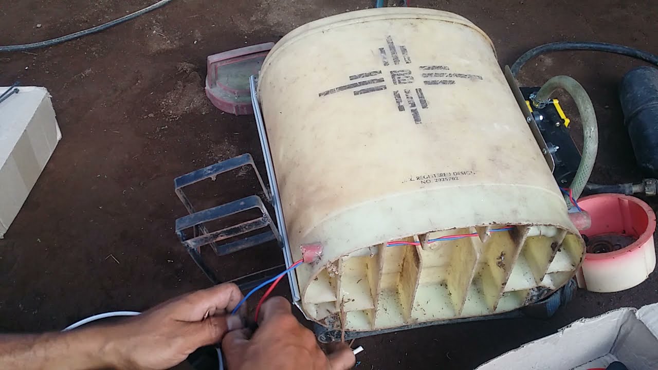 Cara Merubah Semprotan Manual Ke Pompa Elektrik #sprayer #semprotansawah #pompaelektrik #DIY