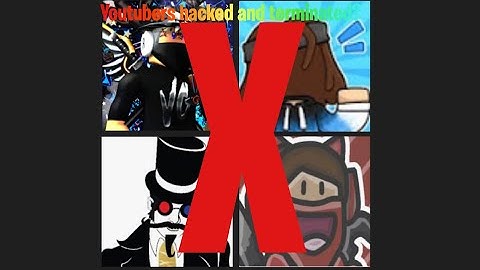 Roblox Youtubers Are Getting Hacked And Terminated....