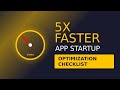 Reducing App Startup Time: The Cold Start Optimization Checklist