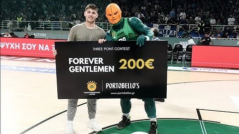 The OAKA experience vs Olympiacos ☘️