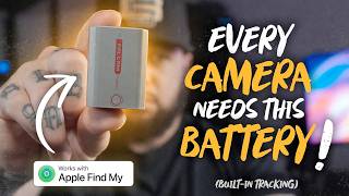 This CAMERA BATTERY Has Apple Find My Built In! (Falcam TagBatt Review) | Sony FZ100