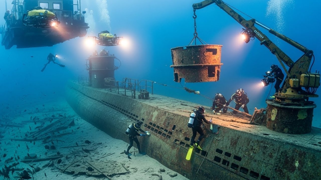 Inside the Lost German Submarine U 47  Salvage & Restoration Story