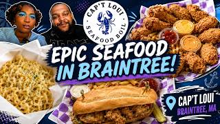 WE FOUND A SEAFOOD GEM IN BRAINTREE Cap t Loui Had Us FEASTING