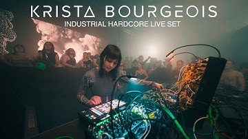 [FIXED AUDIO] Krista Bourgeois - Modular Live Set @ TEKNBASS 016 [Industrial Hardcore Techno]