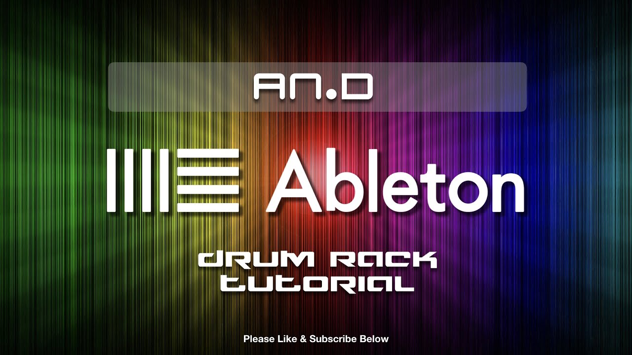 Ableton Live - Drum Rack - Tutorial - YouTube
