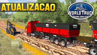 Atualização do World Truck Driving Simulator - ESTRADAS PERIGOSAS E ATOLEIRO screenshot 5