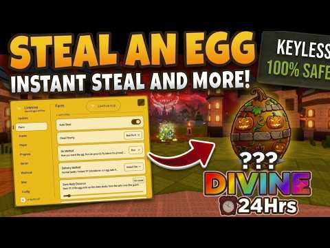 [PART2🎃] STEAL AN EGG SCRIPT 🥚🔥-2026 | KEYLESS | AUTO STEAL | AUTO EVENT AND ALOT MORE!
