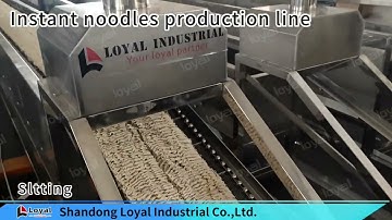 Automatic Fried Instant Noodles Production Line with High Precision Control and Energy Saving