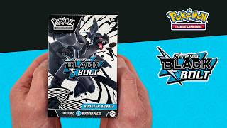 Black Bolt Pokemon Cards Unboxing & Opening [No Talking]