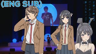 Bunny Girl Senpai | Sakuta Breaks the 4th Wall to Find Bunny Girls in the Audience