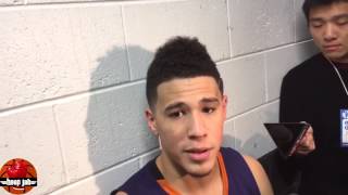 Devin Booker Reacts To Scoring 70 Points For The Suns Against The Celtics. HoopJab NBA