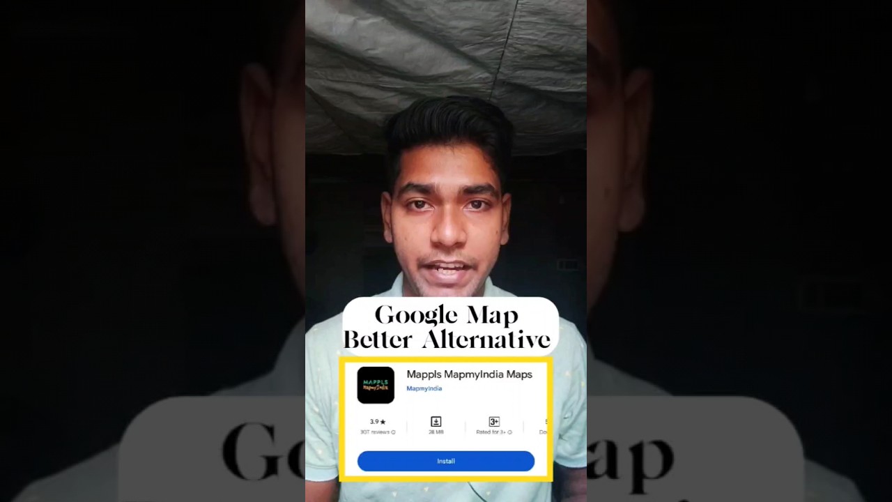 Google Map Better Alternative 🙂 Made In India#pradipmondal #ytshorts #shorts