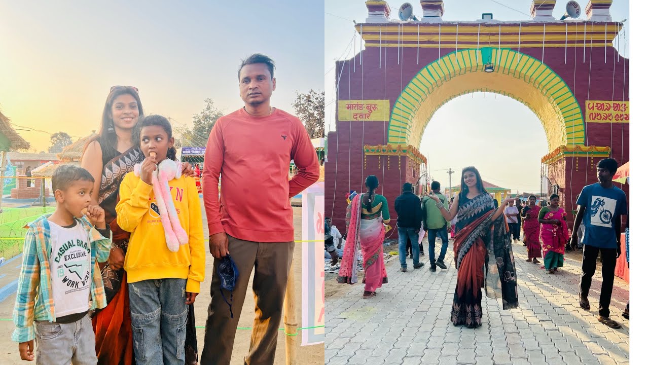 Santali vlog//hizla mela chalaw hoi na//Apsara murmu stephan Tudu//