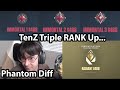 TenZ TRIPLE RANK UP to RADIANT from IMMORTAL 1