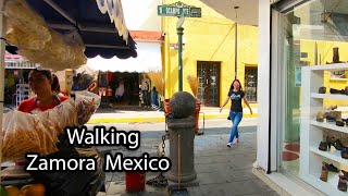 Walking the Streets of Zamora Mexico