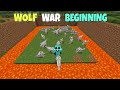 Story The war of Wolf himlands haichi || Minecraft hindi Story