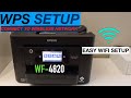 Epson WorkForce WF-4820 WPS Setup.