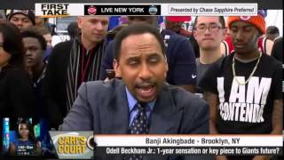 ESPN First Take   Cari's Court & Kevin Hart Makes Fun on First Take