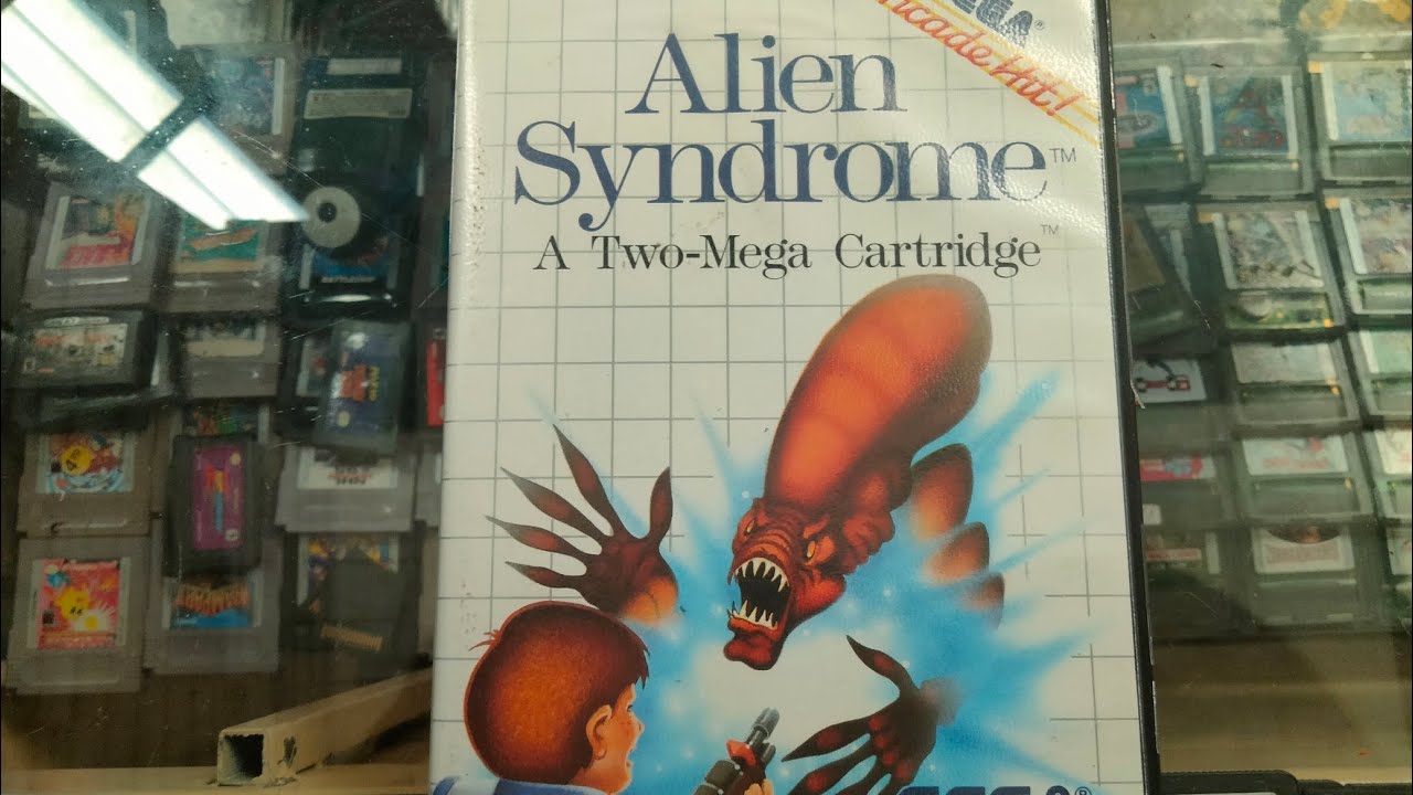 Jeu Alien Syndrome – Sega Master System – Complet – Version Européenne – Très Bon état