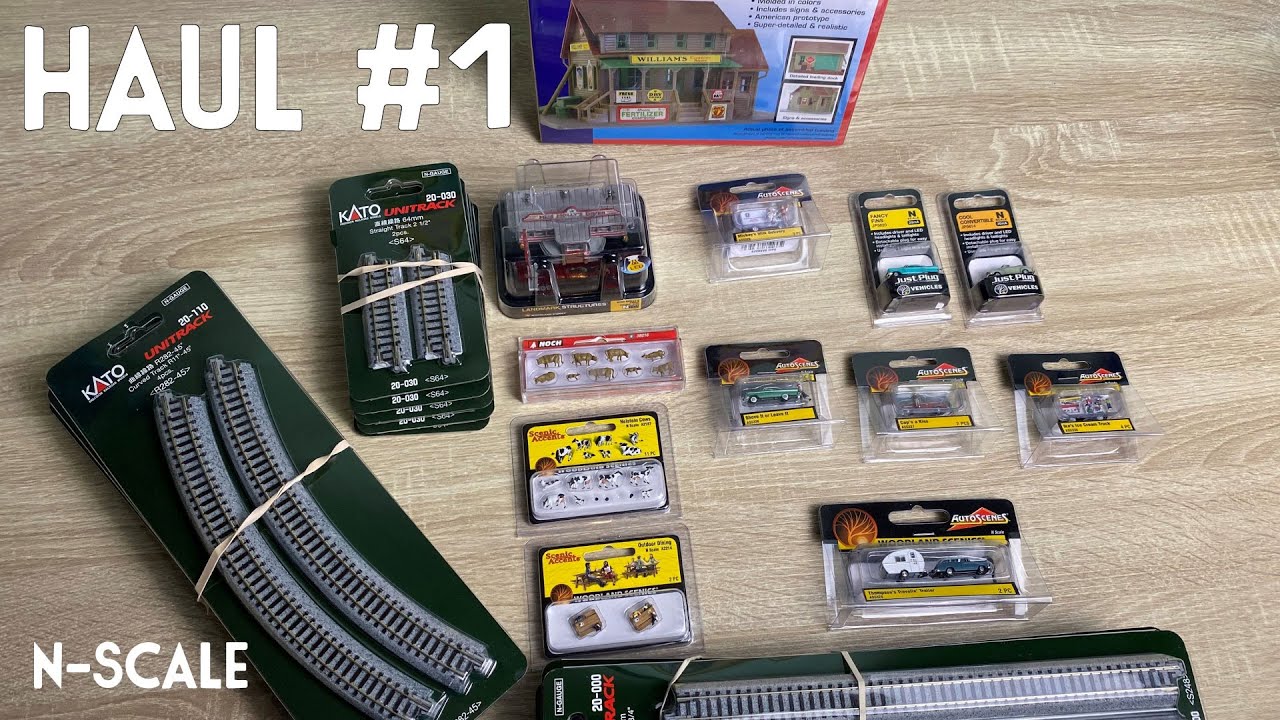 📦 Model Train Supplies [Haul 1] NScale Woodland Scenics, Kato