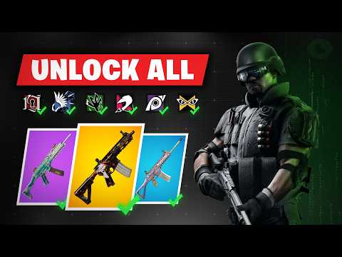 How To Get EVERY Skin (R6 UNLOCK ALL)