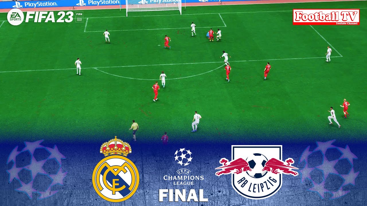 FIFA 23, Real Madrid vs Leipzig - UEFA Champions League Final, Full Match