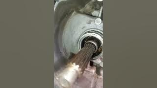 Mio motorbike engine top position always changes, timing chain teeth on crankshaft are worn #moto...