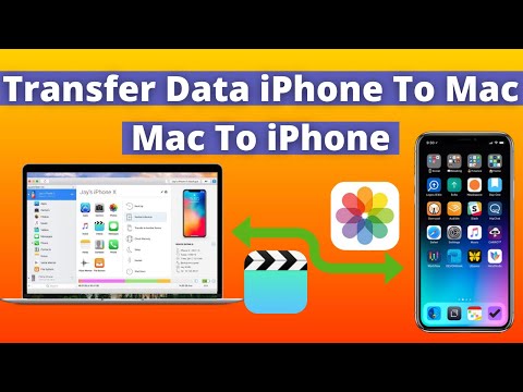 How to Transfer Data From Mac to iPhone | iPhone / Mac | Photos/Videos | Transfer Between IOS to Mac