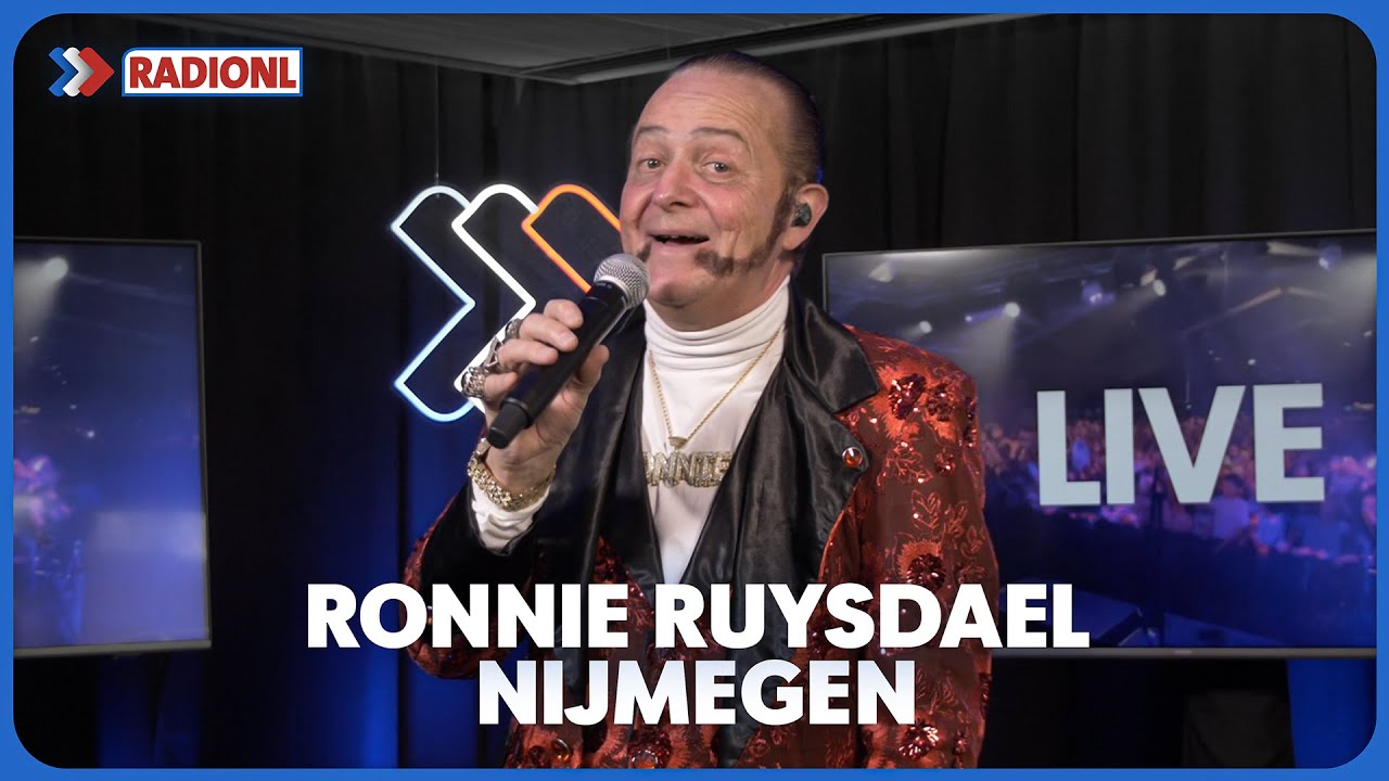 Ronnie Ruysdael - Nijmegen (LIVE Bij RADIONL)