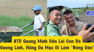 Lôi Con, Quang Linh, Hằng Du Mục Được BTV Quang Minh Dẫn Đi Trải Nghiệm Ở Vườn Dược Liệu