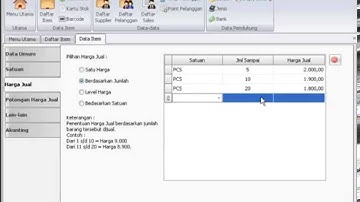 Program Toko iPOS 4.0 : Multi Harga Jual Berdasar Jumlah