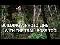 Building a mountain bike photo line with the trail boss tool