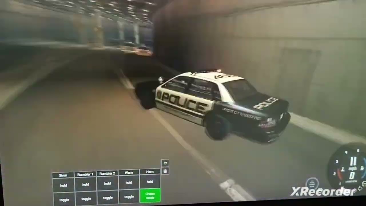 BeamNG drive 0.35 Roleplay type Gameplay emergency vehicle full video