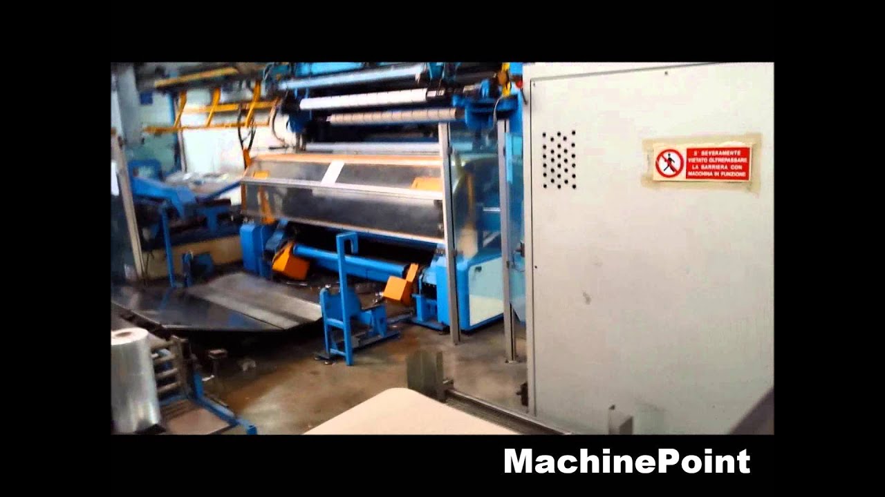 TECNO COATING COEX 3  Second Hand  Stretch film extrusion line  MachinePoint