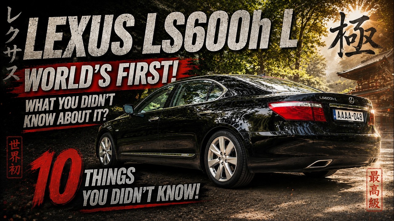 Lexus LS600h L – World first! 10 things you didn't know