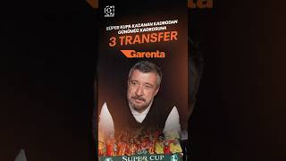 Tümer Metin, Galatasaray’ın Süper Kupa Kazanan Kadrosundan Günümüz Kadrosuna 3 Transfer Yapıyor