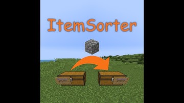 Minecraft Bukkit Plugin: ItemSorter