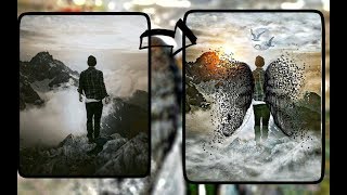 Amazing PicsArt Dispersion Effect | PicsArt Editing Tutorial 2018 | Picsart brust effect screenshot 5