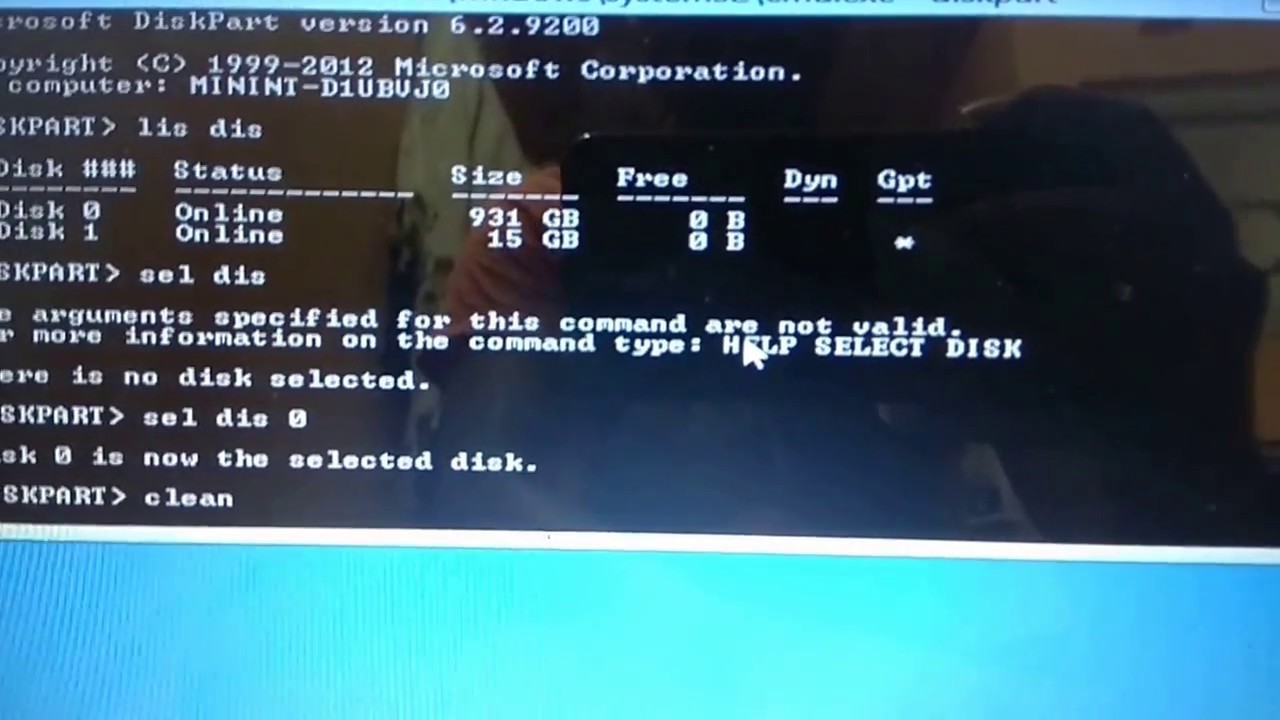 how-to-clean-hard-drive-using-cmd-youtube