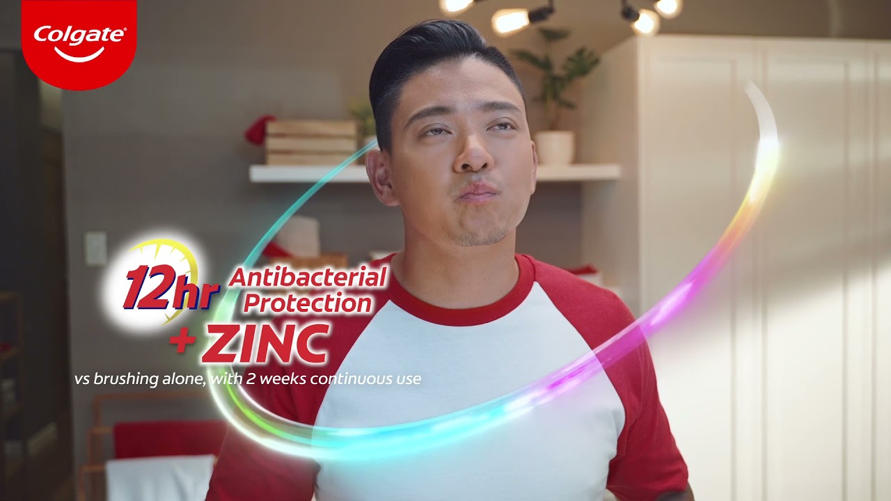 Better protection with Colgate Total Mouthwash!