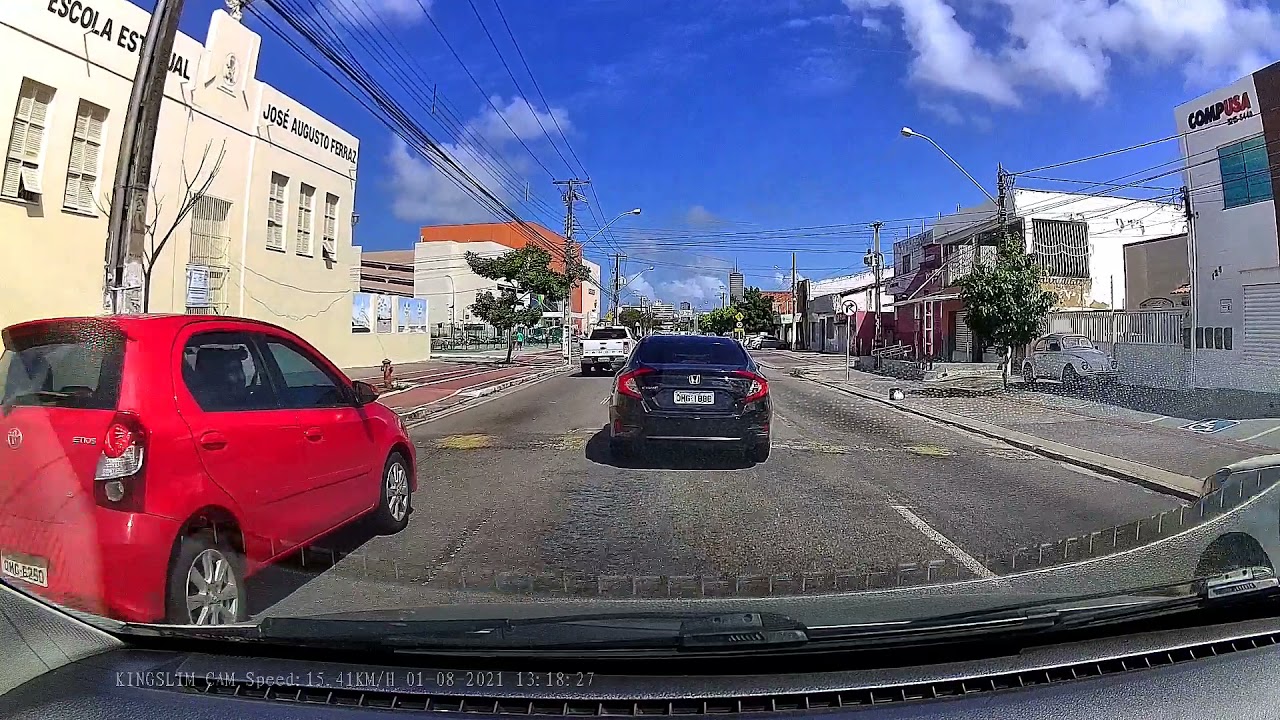 Barra Dos Coqueiros até Aracaju - Kingslim DashCam D4