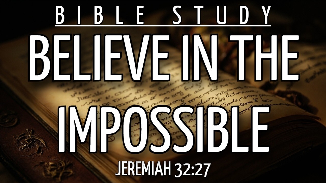 THE EXACT STEP FOR GOD TO TRANSFORM YOUR CHAOS INTO VICTORY - JEREMIAH 32:27