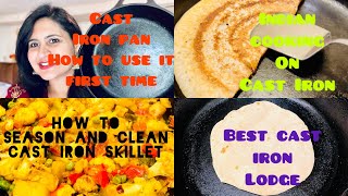 Cast iron skillet|cast iron pan first time use|cast iron pan seasoning|cast iron cooking indian| by Shilpi Shukla 412 views 2 years ago 8 minutes, 34 seconds