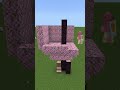 桜のツリーハウスの作り方 統合版【Minecraft】
