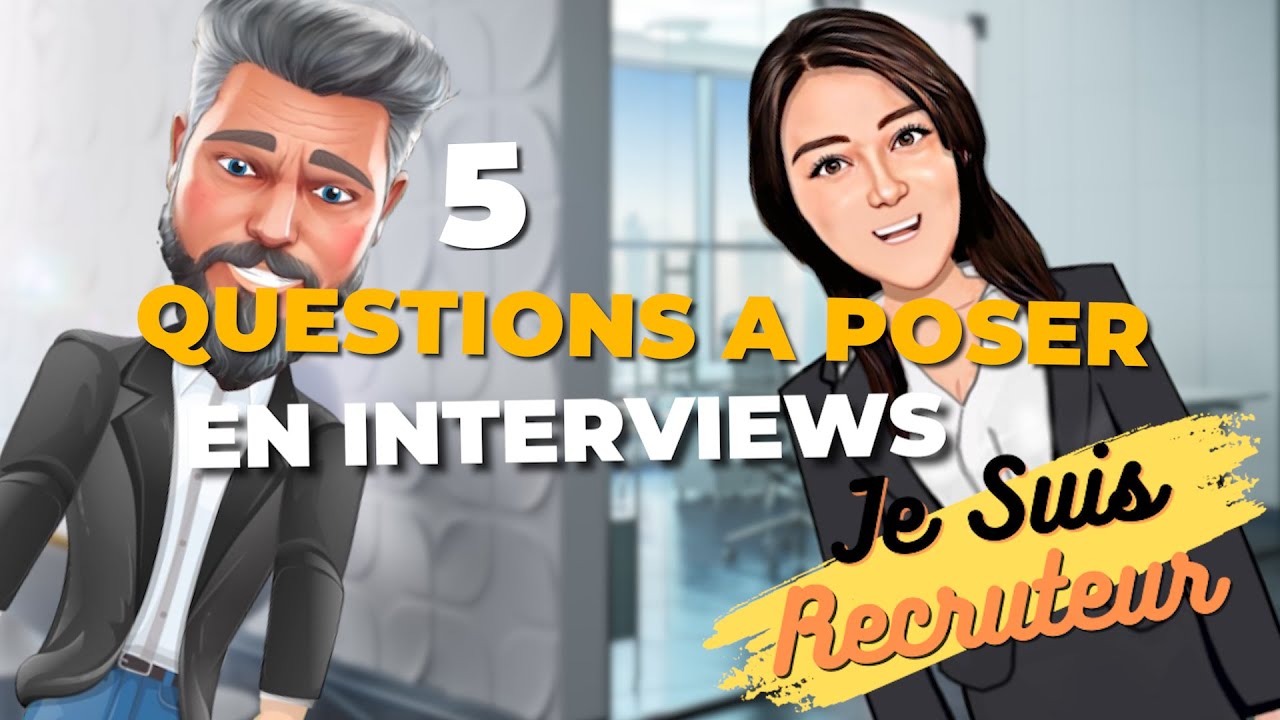 Je Suis Recruteur - 5 Questions a Poser en interview - YouTube