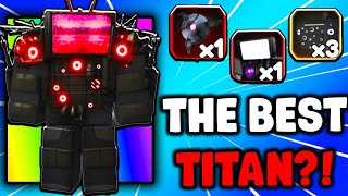 I GOT THE UPGRADED TITAN CINEMA GUY (Titan Tower Defense)