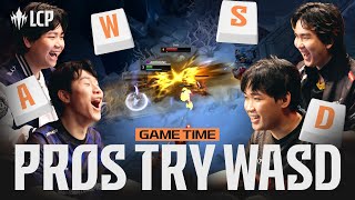 It’s Game Time: Pros Try WASD | League of Legends Championship Pacific screenshot 5