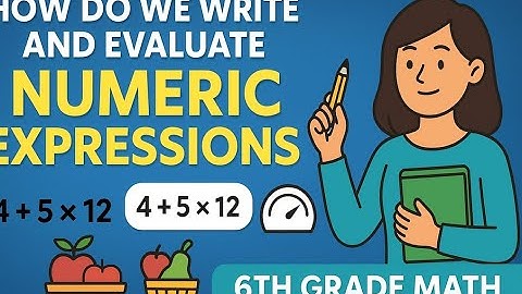 "Evaluate Numerical Expressions" Explained for Grade 6 | Easy Math Tutorial with Real-Life Examples