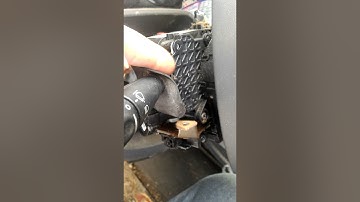 Replacing the turn signal switch on an 07 Dodge Ram